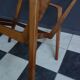 Fauteuil Knoll Antimot bleues années 1960