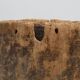 19th Century French Primitive Hollowed Oak Tree Trunk Planter
