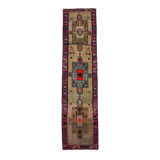 3x12 Vintage Herki Runner Rug
