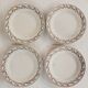 Lot of 8 Gien porcelain dessert plates