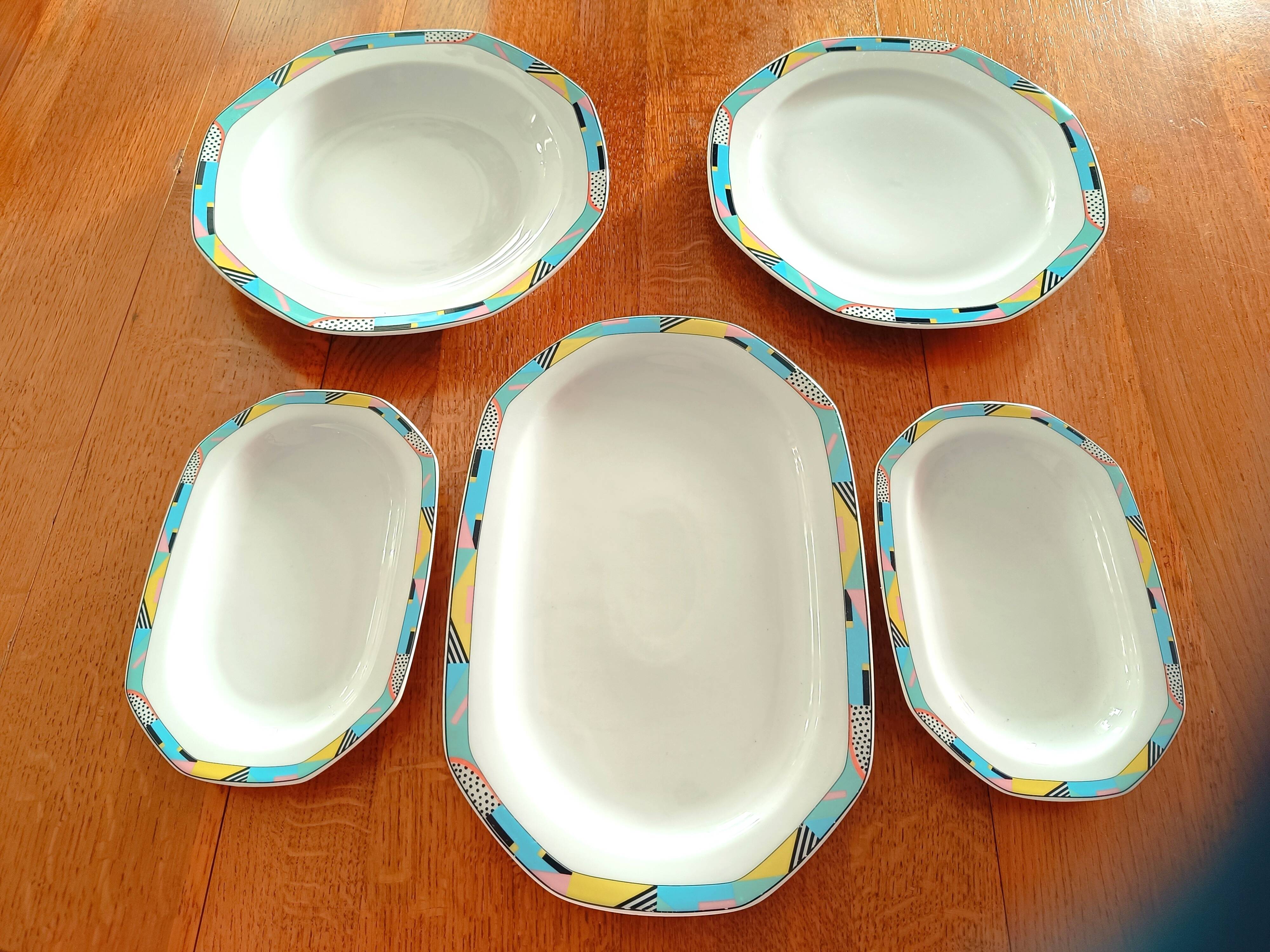 5 dishes Winterling Bavaria model Röslau