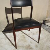 Lot of 6 chairs, 50s