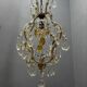 Crystal Italian Maria Teresa Light Pendant  1950’s 