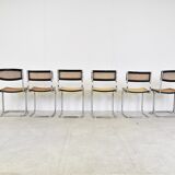 Vintage bauhaus style dining chairs, 1960s