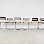Vintage bauhaus style dining chairs, 1960s