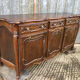 Louis XV style sideboard in solid walnut