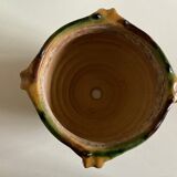 Cache-pot jardinière en terre vernissée Sud Ouest