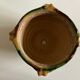 Planter cover in glazed clay South West