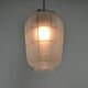 Modernist Pendant or Ceiling Lamp, Glass and Metal, 1930s/1940s, Sweden