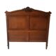 Old oak headboard