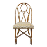 Chaise en rotin vintage