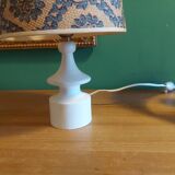 2 vintage 60's wooden bedside lamps