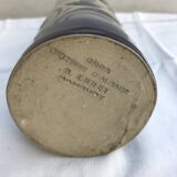 Bouteille grès bleu & gris alsace A. Ehret avec bouchon vintage