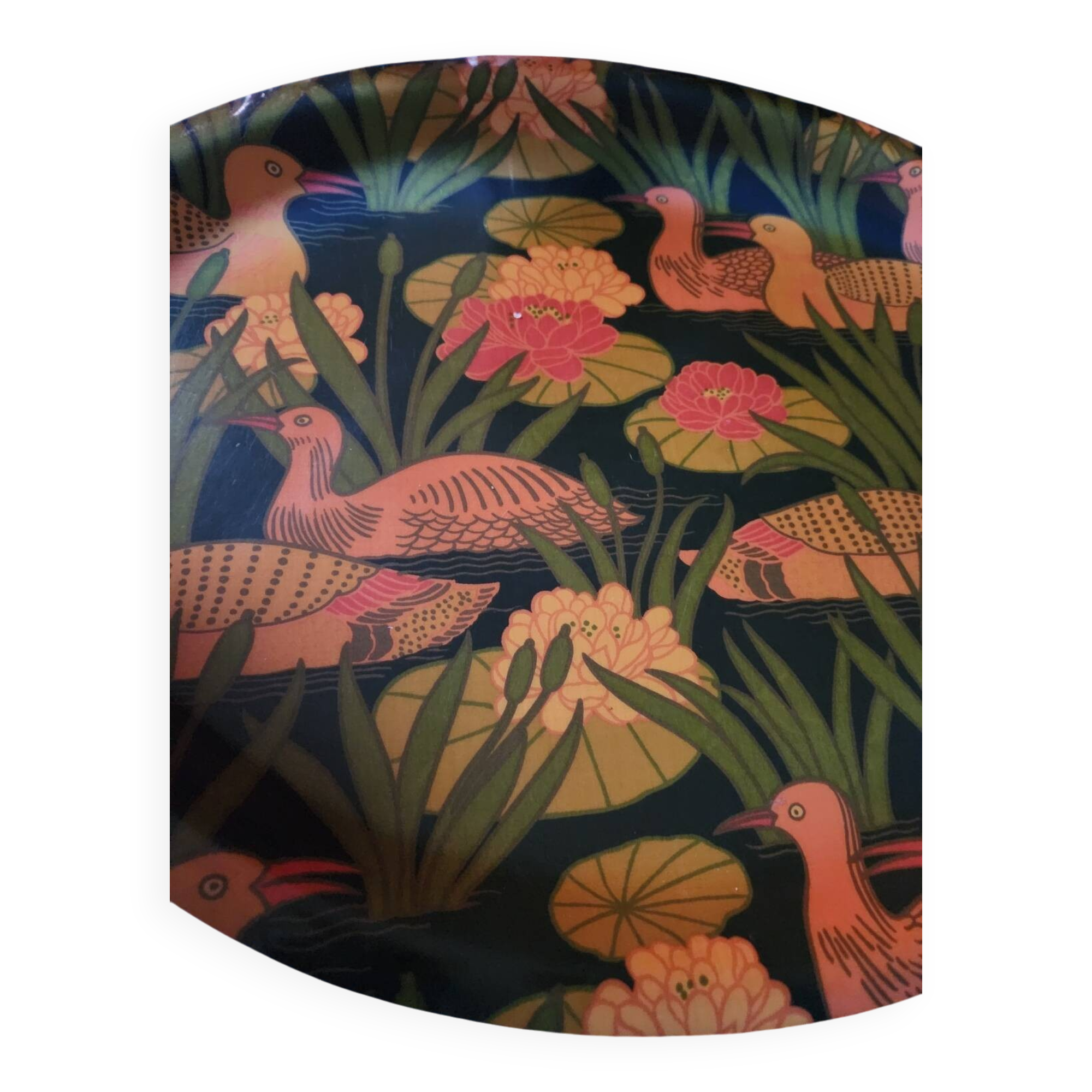 Vintage fibreglass grand platter