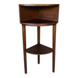 Vintage corner shelf on tripod legs, circa 50/60