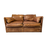 Leather sofa sting celier vintage camel design