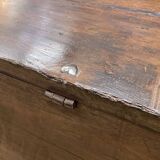 18th century walnut wedding chest