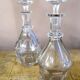 Paire de carafes Baccarat modèle Harcourt