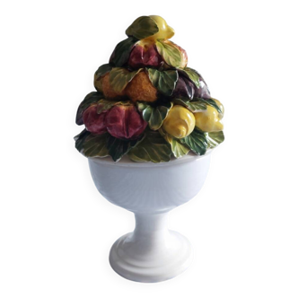 Topiary Italy Naples fruit bowl ceramic slip