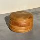 De Sede house style pouf in fauv leather patchwork, 1970s design