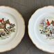 Vintage Limoges Porcelain Hunting Plates - Hand-Painted Equestrian x 2