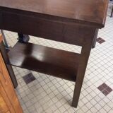 Walnut console