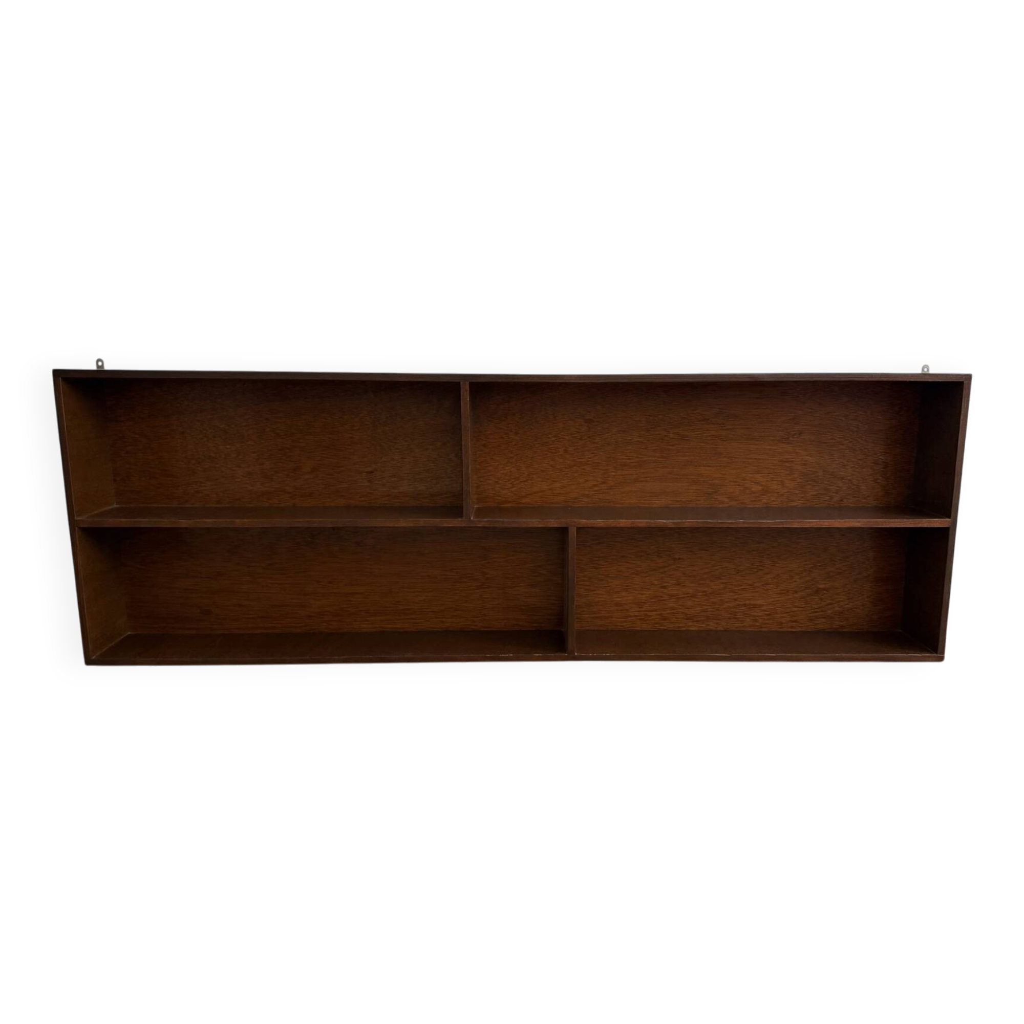 Vintage wall shelf for books / DVDs / Blu-rays.