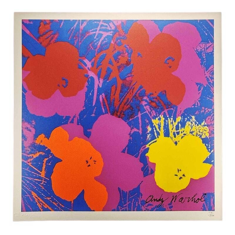 Lithographie Originale Signée Andy Warhol - Marilyn Années 1980 - Édition Limitée