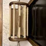 Vintage 70s wooden magazine rack