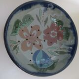 Salad bowl, Catalan ceramic drainer, decorated