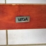 Wooden suitcase holder brand "Vega"