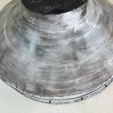 Handcrafted glazed ceramic architectural cup