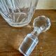 Antique molded glass carafe