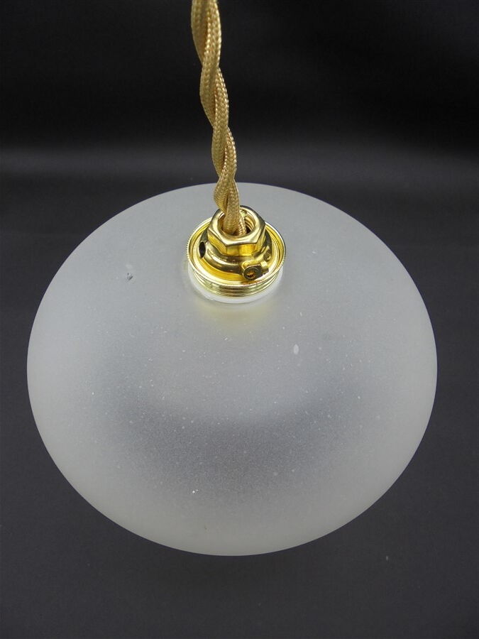 Suspension en verre dépoli