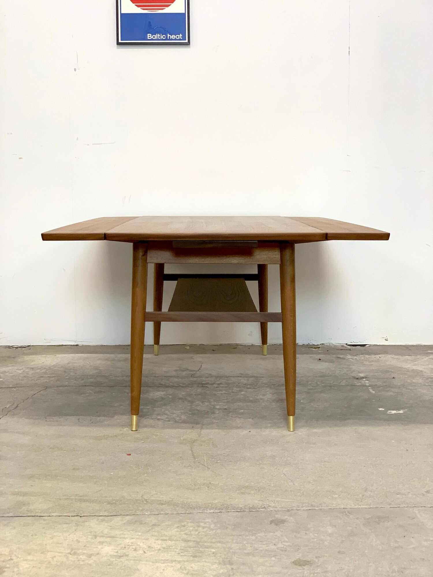 Teak bench, norway 1960s/70s
