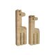 Pair of travertine giraffes Enzo Mari - Fratelli Mannelli, Italy, 1970