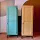 Turquoise boarding school wardrobe