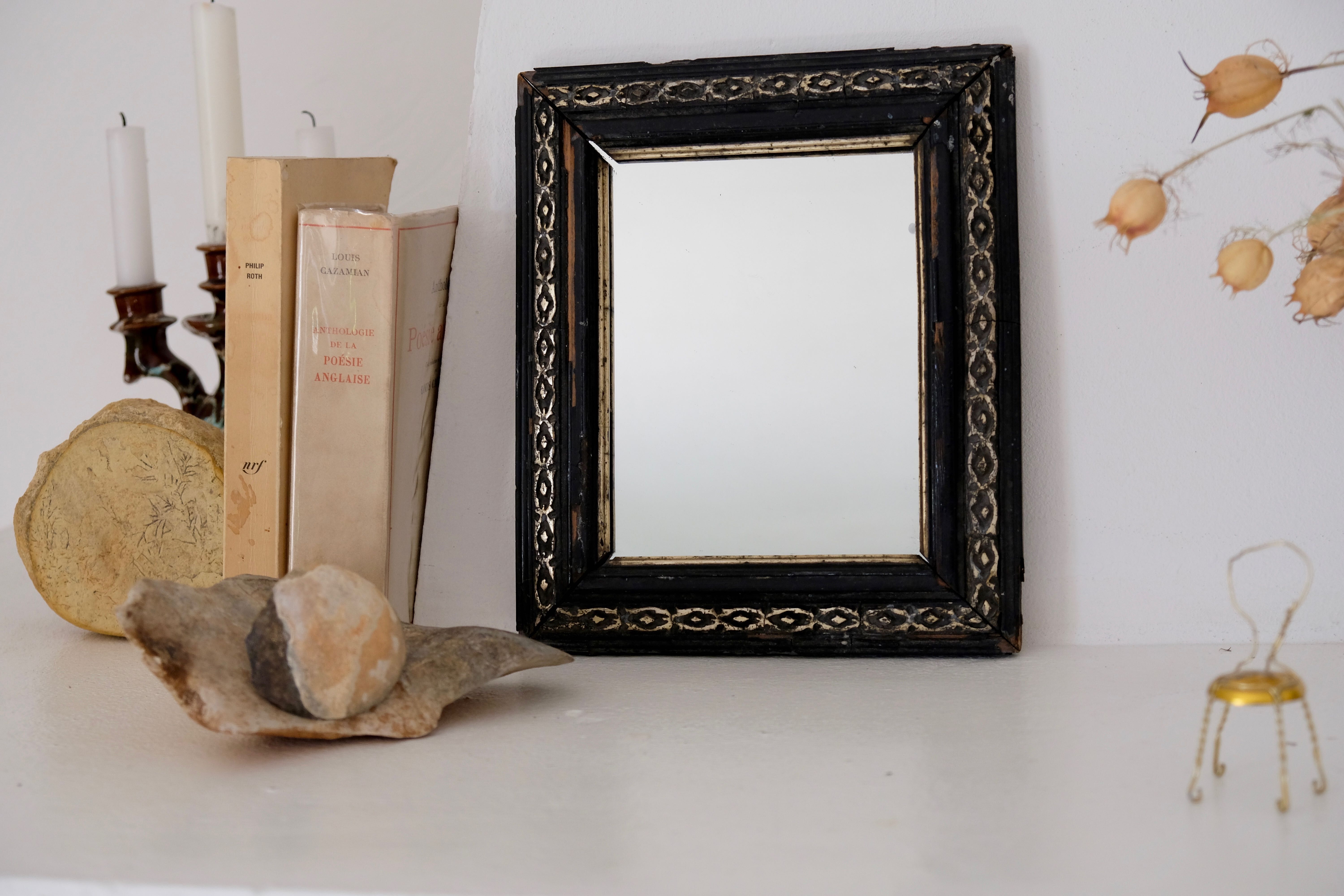 Ancient mirror Napoleon III 19th century