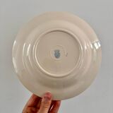 Set of 12 deep plates in Badonviller earthenware