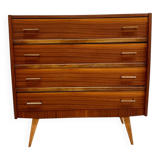 Commode vintage pieds compas