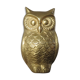 Owl, 70s golden brass owl