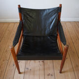 Safari armchair in Rosewood by Erik Wortz for Niels Eilersen.