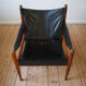 Safari armchair in Rosewood by Erik Wortz for Niels Eilersen.