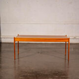 Large teak coffee table