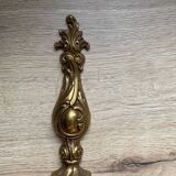 brass wall light