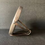 Small old barber's mirror, round, 2 sides, 1930