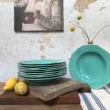 Service Villeroy & Boch Mettlach vert céladon