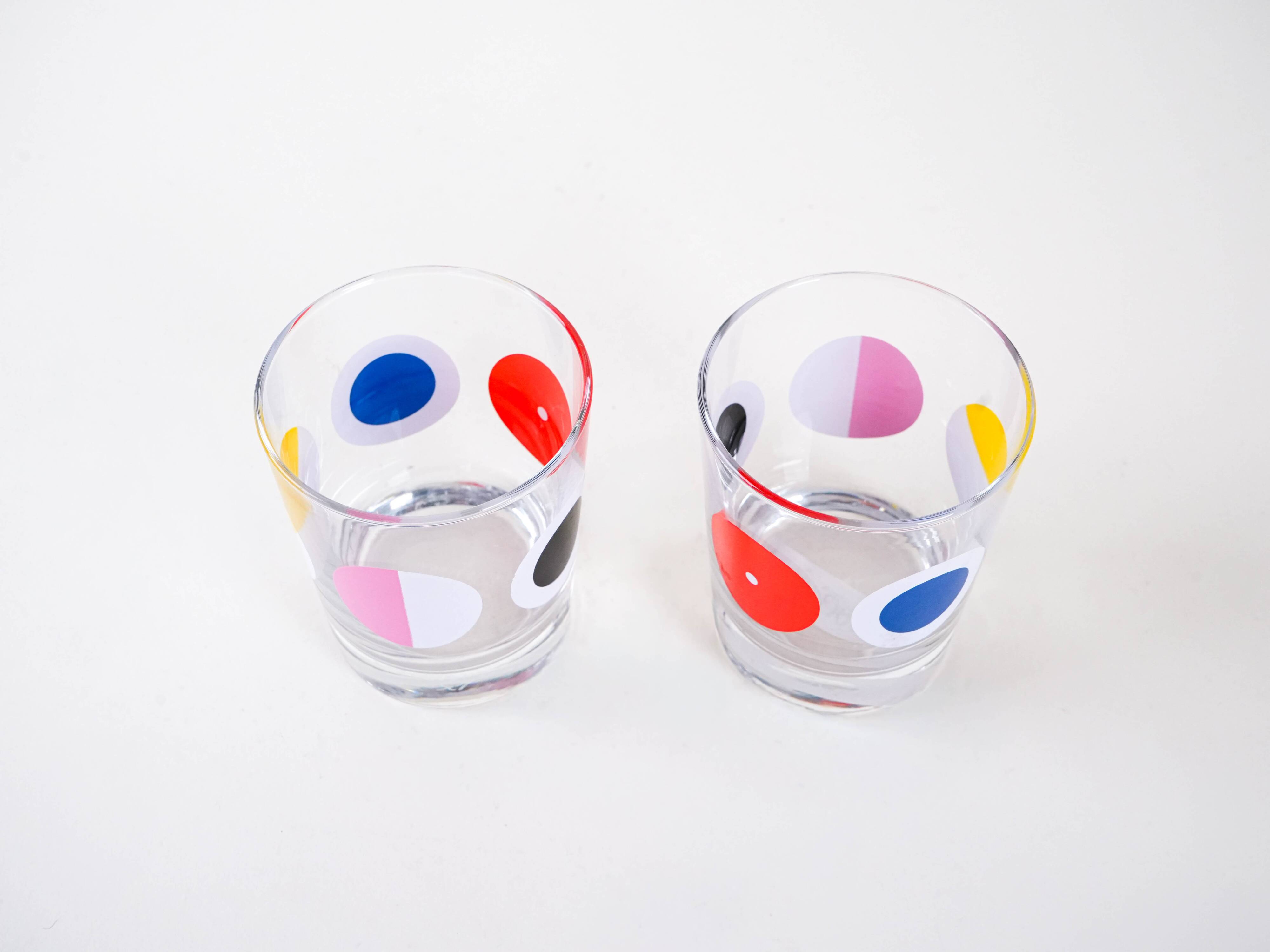 Set of glasses, Danish design, 1990s, manufactured by IKEA