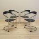 Set of four chairs, Italian design, 1980s, production: Italy