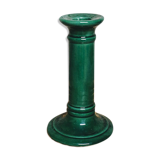 Glazed ceramic chandelier fir green